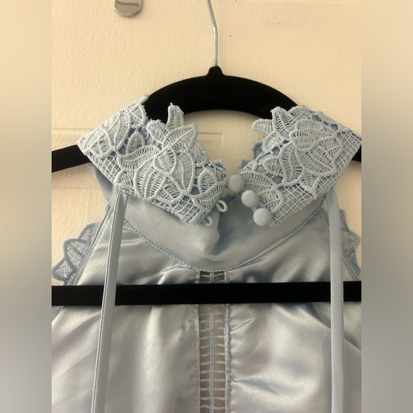 Bardot Light Blue Dress Size Medium - Picture 5 of 5